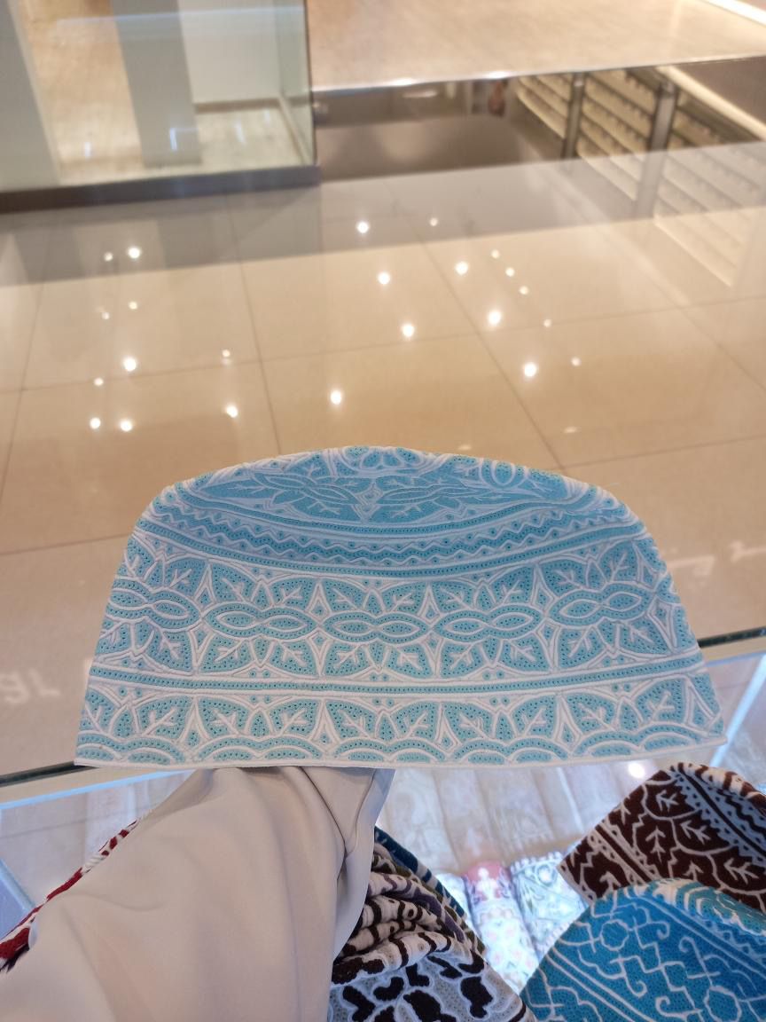 كمة عمانية مقاس 11 وربع Omani Kumaa size 11.1/4 inch
