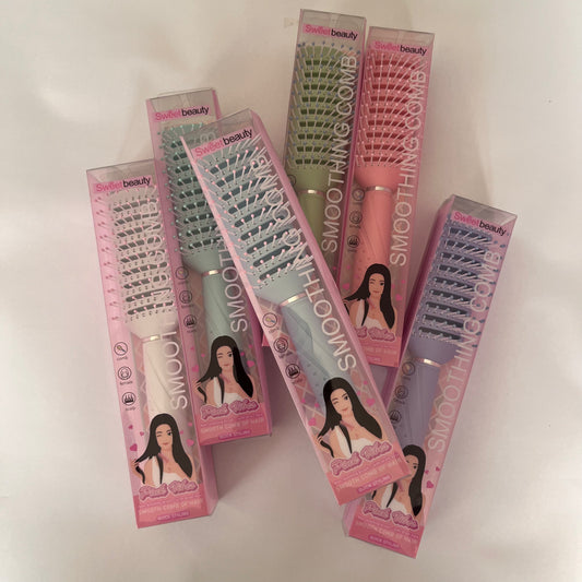 فرشاة شعر 1 قطعة أزرق Hair brush 1 pc blue