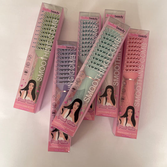 فرشاة شعر 1 قطعة تركواز Hair brush 1 pc turquoise