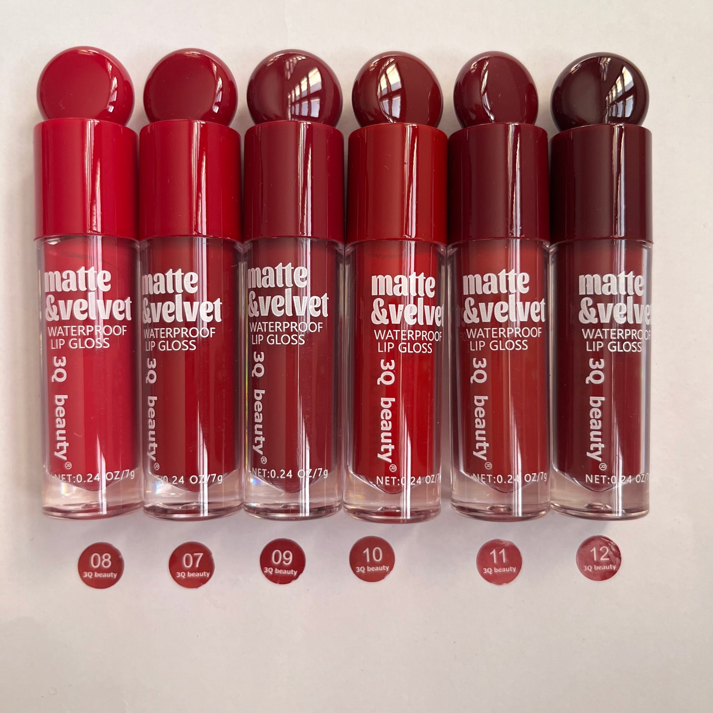 3Q Beauty Matte & velvet Lip Gloss روج مطفي