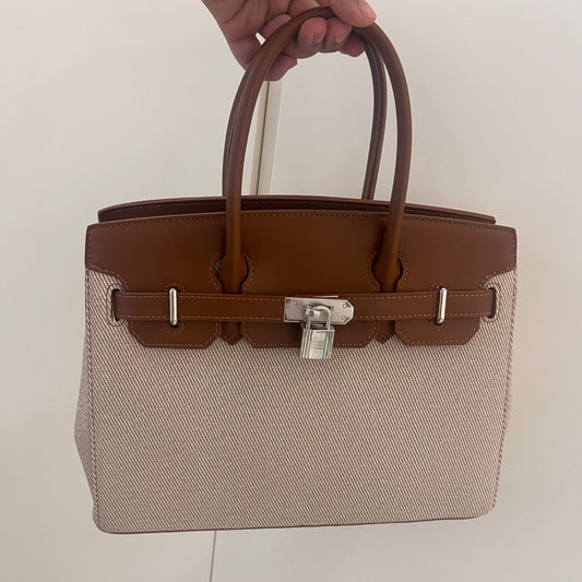 شنطة كريسبيلا بني حجم كبير Chrisbella brown bag Larg