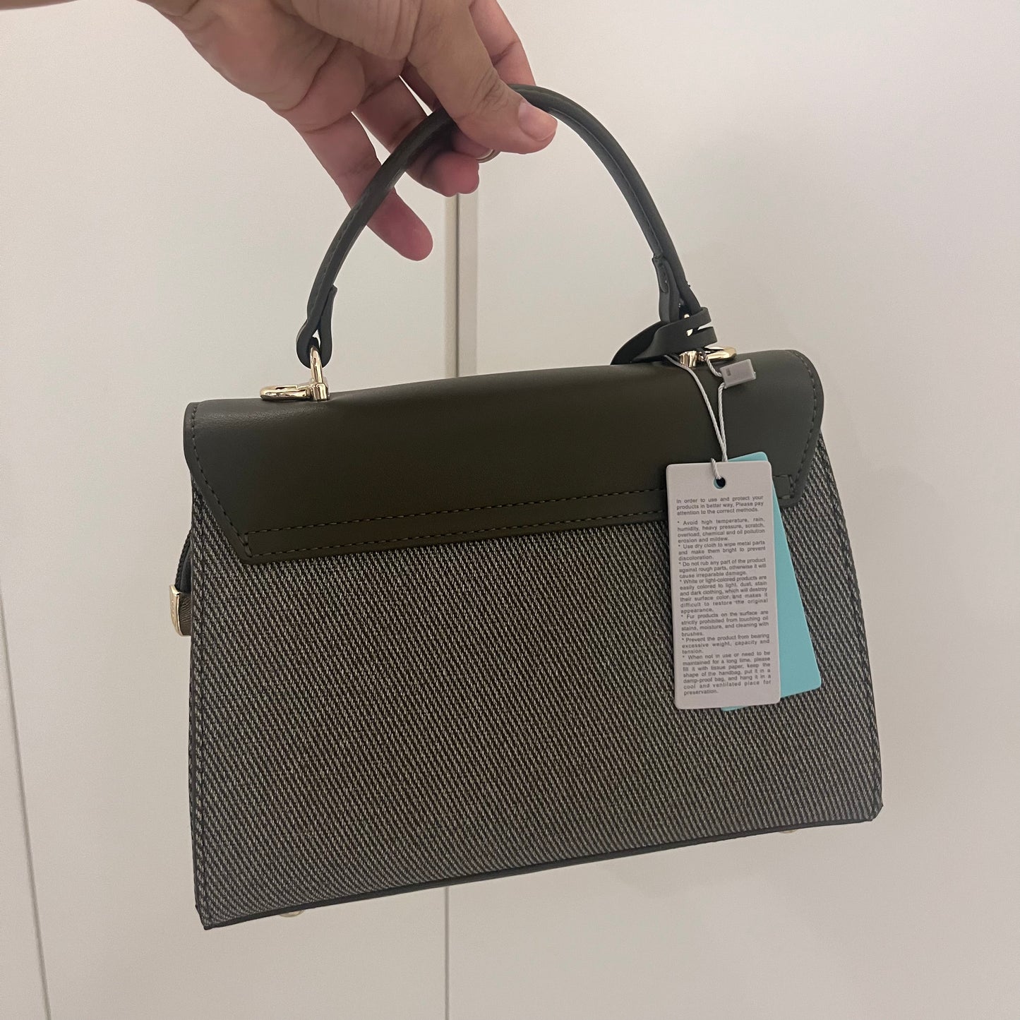 شنطة كريسبيلا لون أخضر Chrisbella green bag