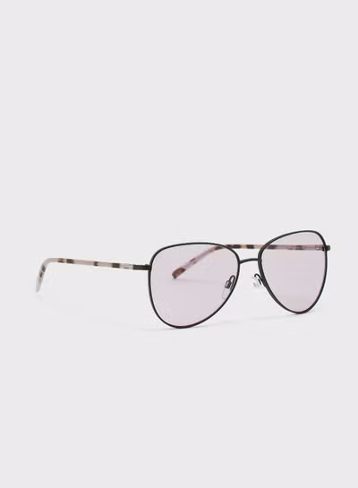 نظارة شمسية افياتور دكني DKNY Dk301S Aviator Sunglasses
