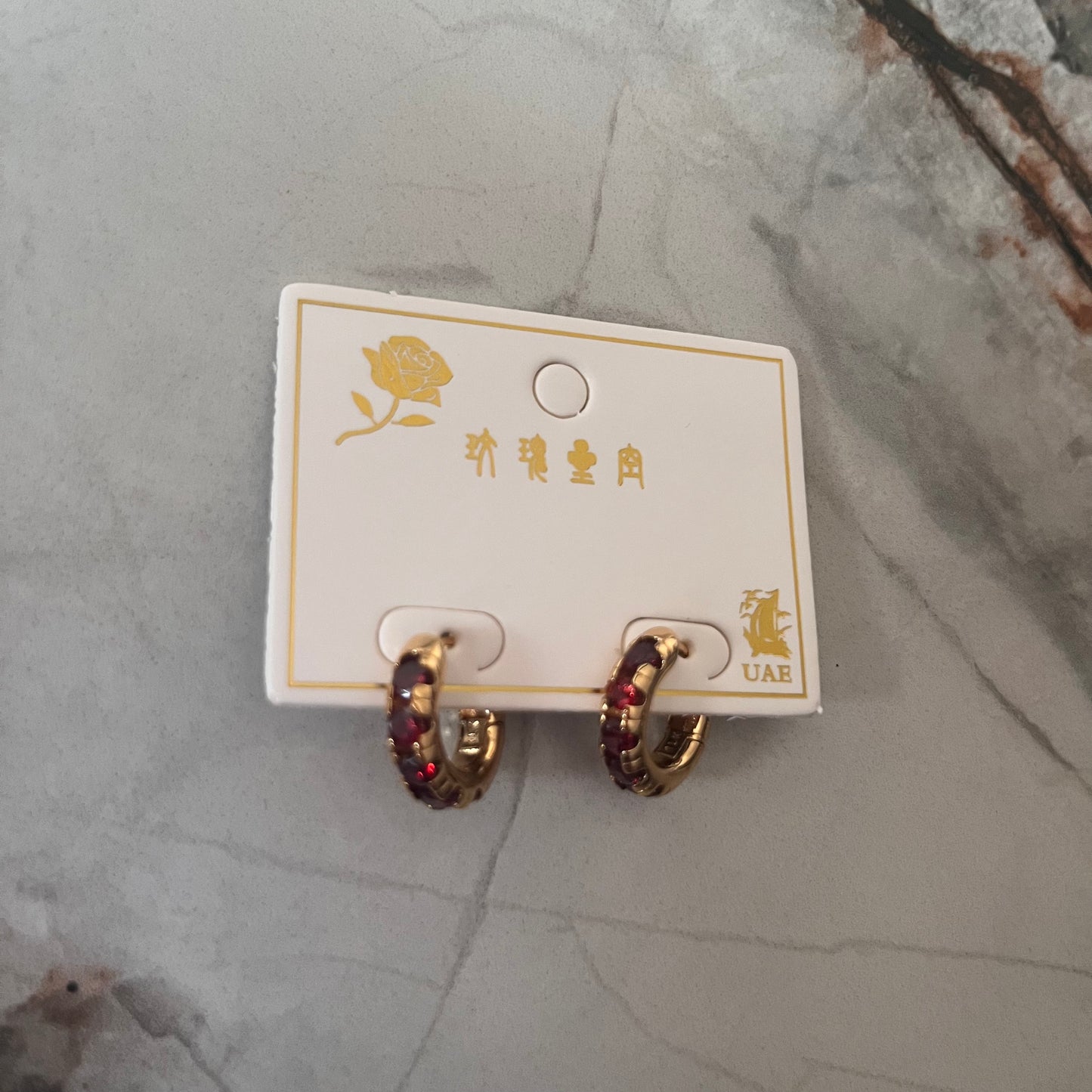 Elegant womens earrings 1 pc زوج أقراط نسائية أنيقة قطعة واحدة