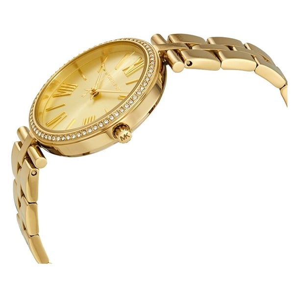 ساعة مايكل كورس نسائية Michael Kors Women's MK3903 Maci Crystal Analog Watch