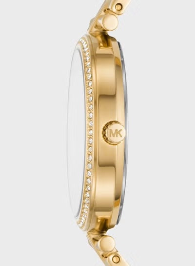ساعة مايكل كورس نسائية Michael Kors Women's MK3903 Maci Crystal Analog Watch