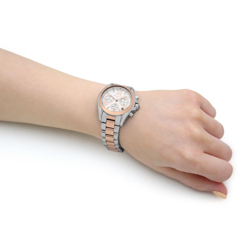 ساعة مايكل كورس نسائية Michael Kors Bradshaw Chronograph Watch MK7258