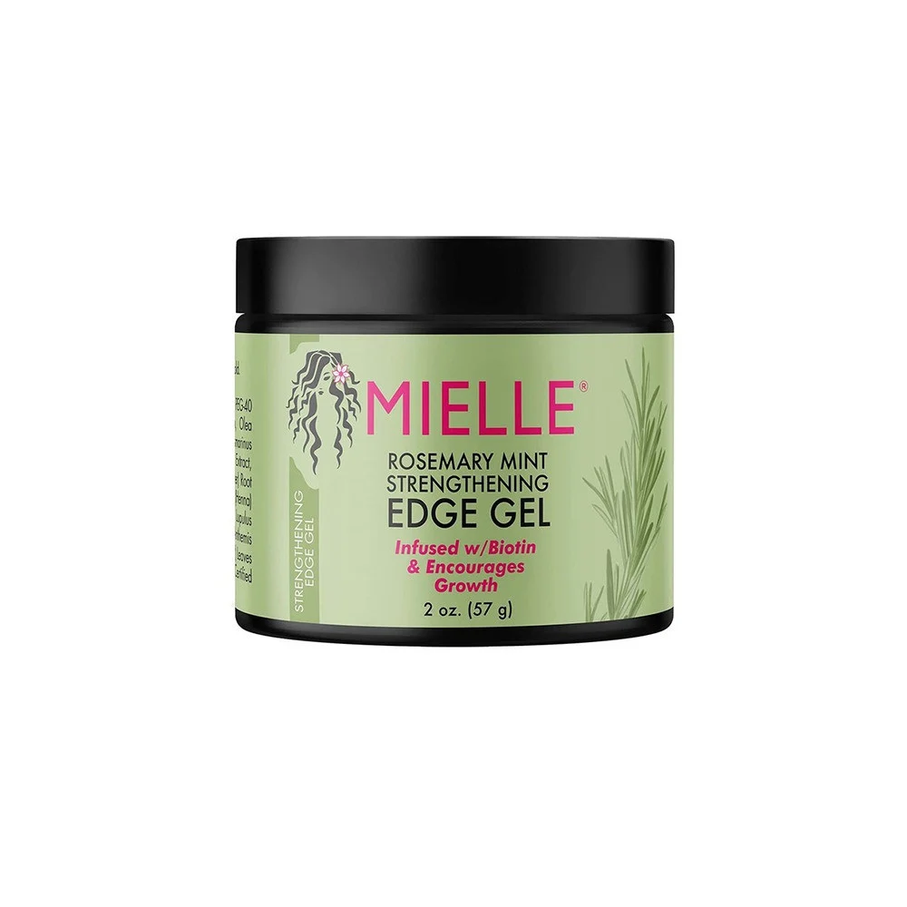 ميلي , جل تقوية الأطراف بالنعناع وإكليل الجبل57 جم Mielle, Rosemary Mint Strengthening Edge Gel 57 g