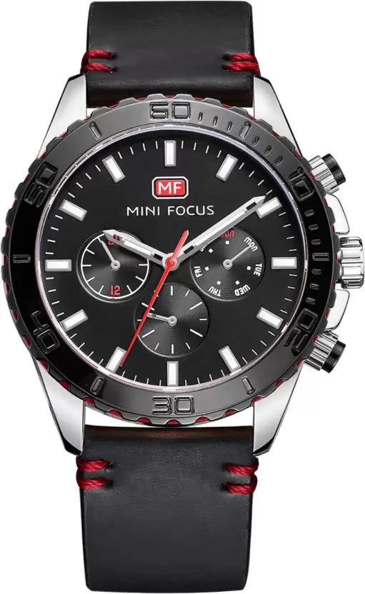 ساعة ميني فوكس رجالية Mini Focus sports Smart Analog Watch - For Men Original Gmarks MF0007G.04