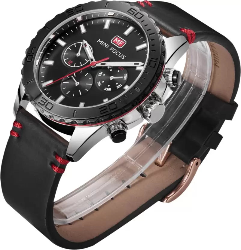 ساعة ميني فوكس رجالية Mini Focus sports Smart Analog Watch - For Men Original Gmarks MF0007G.04