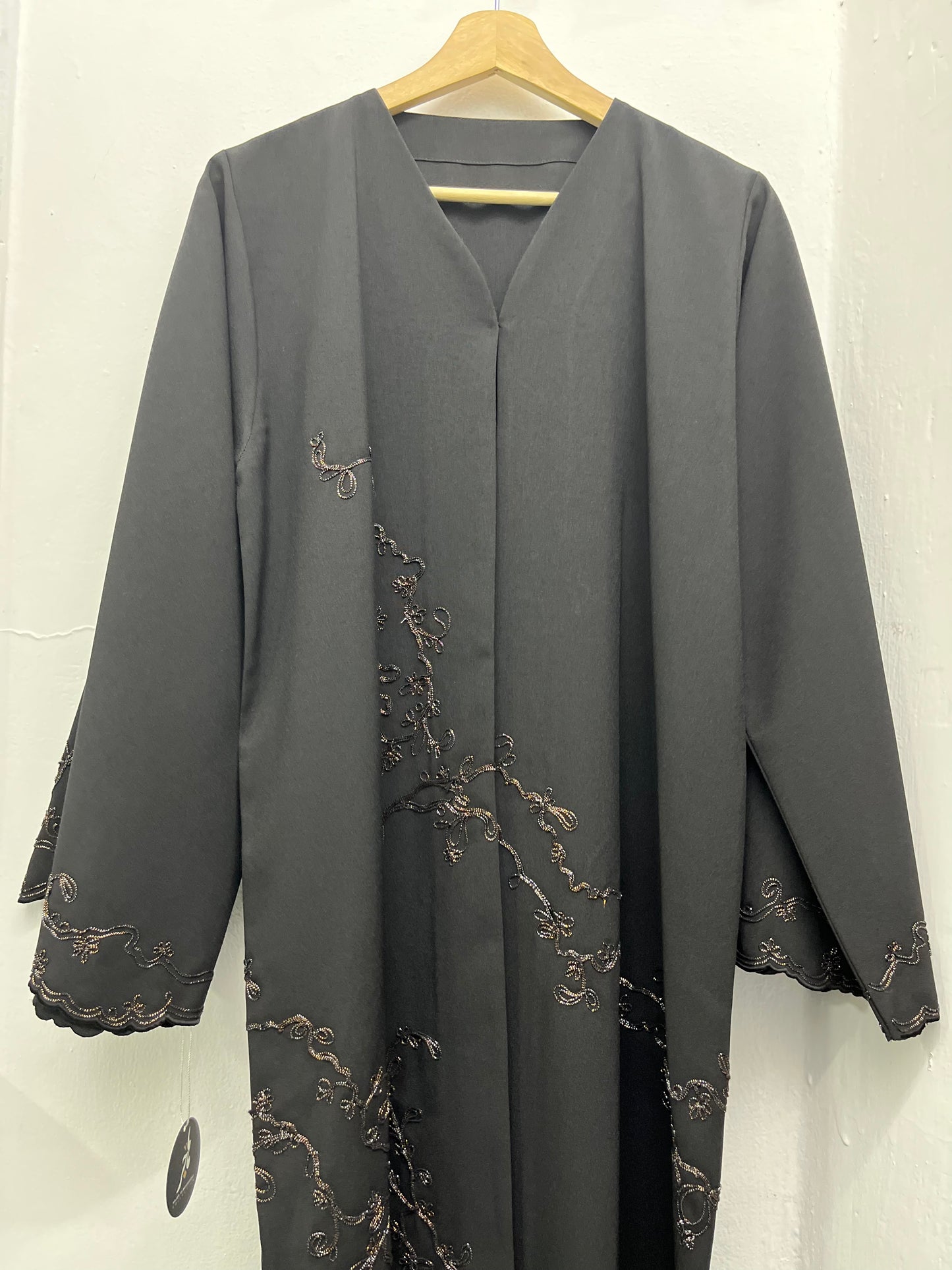 عباية كريب ثقيل Crape Abaya