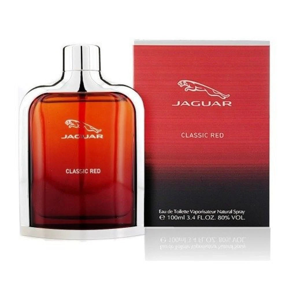 عطر جاكوار كلاسيك رد او دو تواليت 100مل Jaguar Classic Red Eau de Toilette 100ml