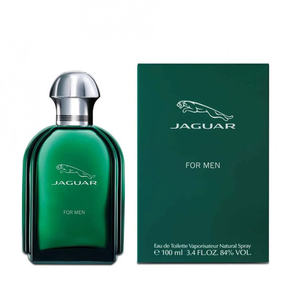 عطر جاكوار الاخضر او دو تواليت 100مل Jaguar Green for Men Eau de Toilette 100ml