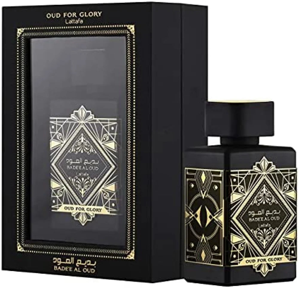 عطر بديع العود عود فور جلوري من لطافة للرجال او دي برفيوم 100مل Bade'e Al Oud Oud for Glory EDP for Men