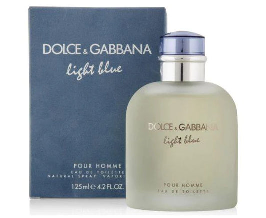 عطر دولشي اند غابانا لايت بلو بور اوم - 125 مل Dolce & Gabbana Light Blue Pour Homme Edt 125 Ml .