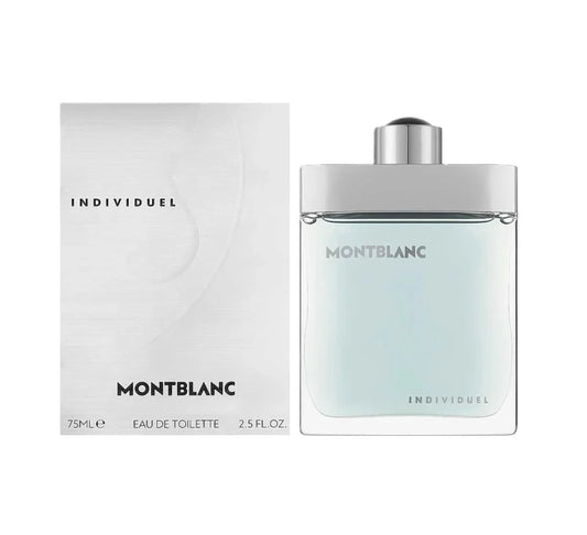 عطر مونت بلانك اندفيجوال الرجالي او دو تواليت 75مل Montblanc Individuel for Men Eau de Toilette 75ml