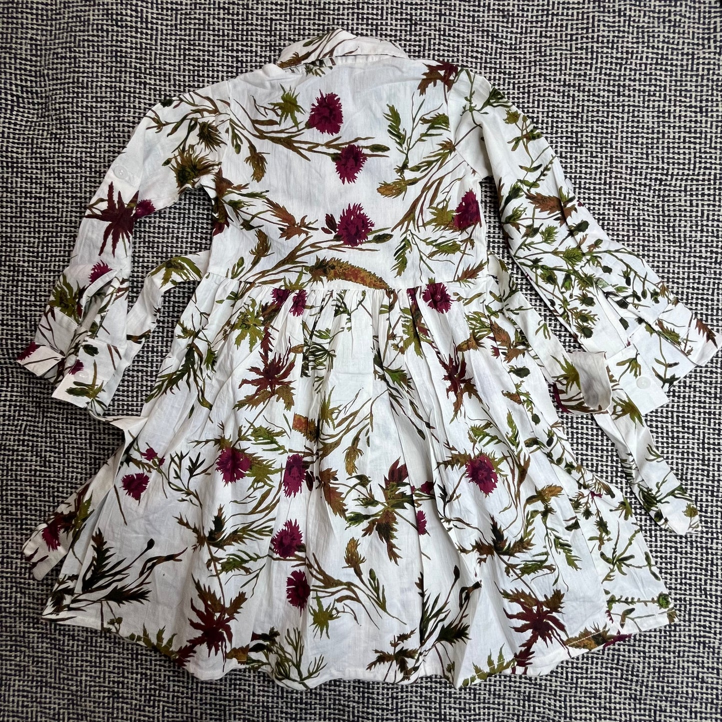 فستان صيفي بنمط ورود للبنات Girls Summer dress floral patterned