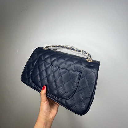 شنطة حجم كبير ٣١ سم  كحلي Large 31cm navy bag