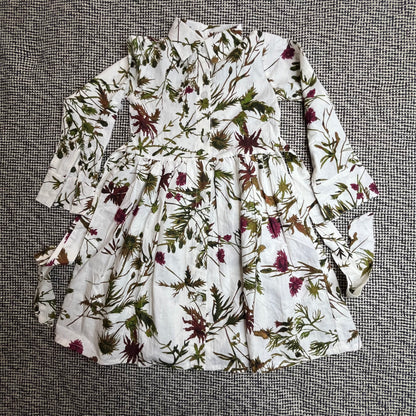 فستان صيفي بنمط ورود للبنات Girls Summer dress floral patterned