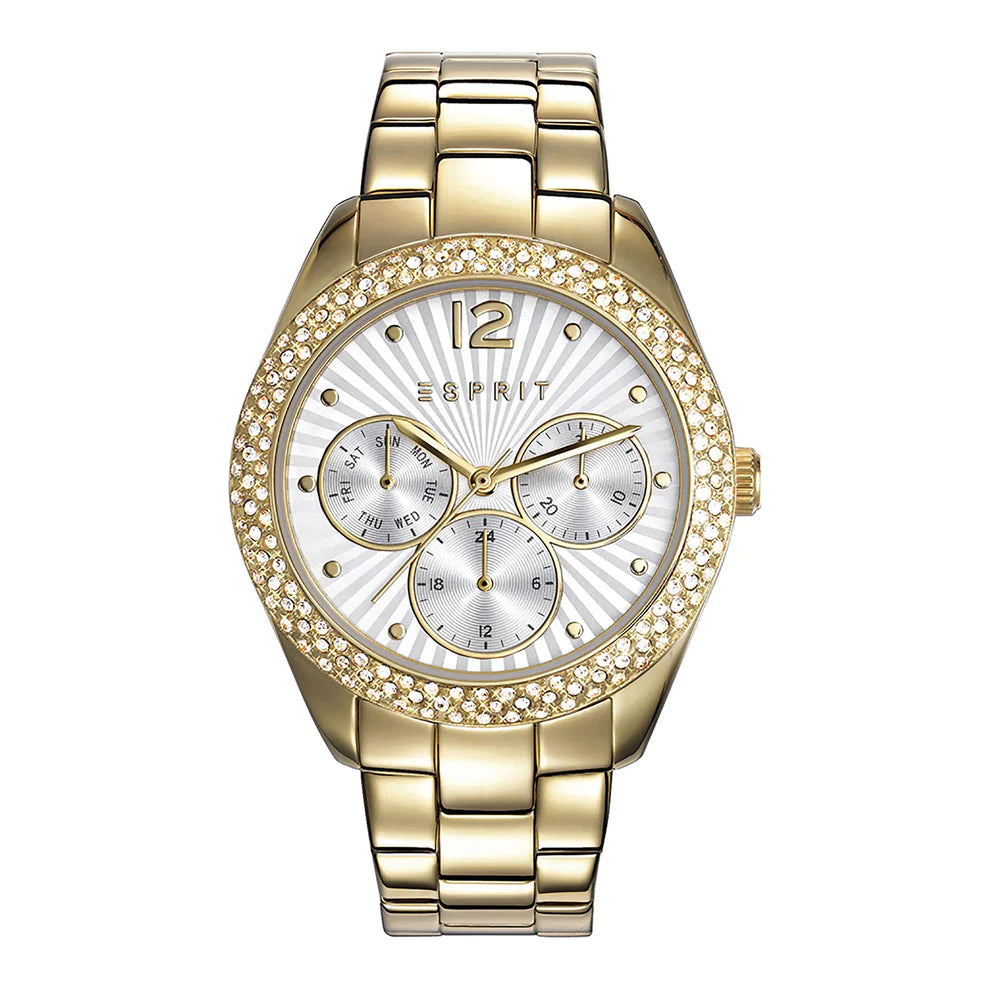 ساعة نسائية إسبريت Esprit Stainless Steel Chronograph Women's Watch