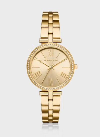 ساعة مايكل كورس نسائية  Michael Kors Women's MK3903 Maci Crystal Analog Watch