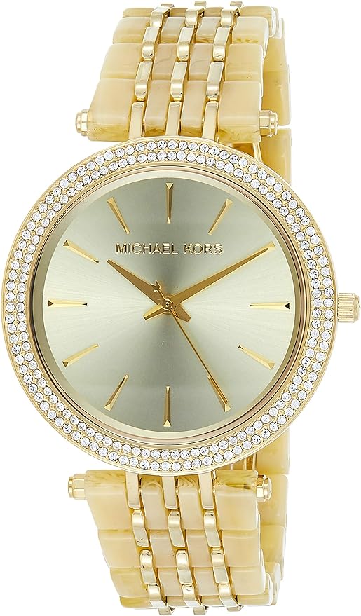 ساعة مايكل كورس نسائية Michael Kors Women's Darci Gold-Tone Watch MK4325