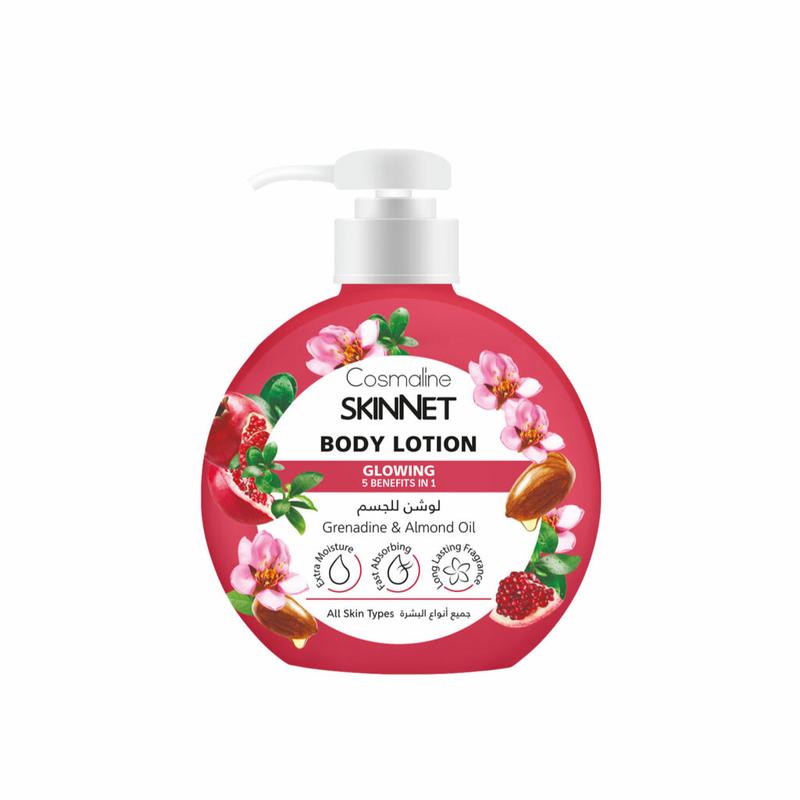 سكينيت لوشن للجسم المتوهج 400 مل Skinnet Body Lotion Glowing 400Ml