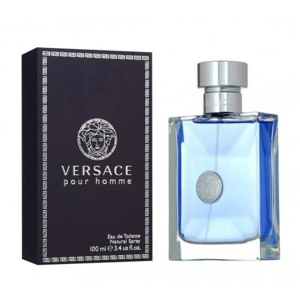 عطر فرزاتشي بور اوم او دو تواليت 100مل Versace Pour Homme Eau de Toilette 100ml