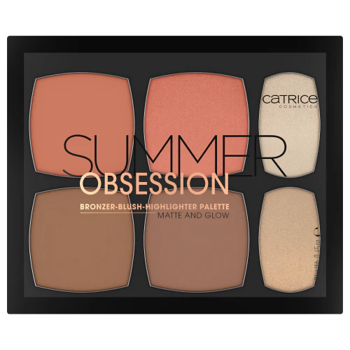 Summer Obsession Bronzer Blush Highlighter Palette  هايلايتر , أحمر الخدود و برونزر سمر أوبسيشن