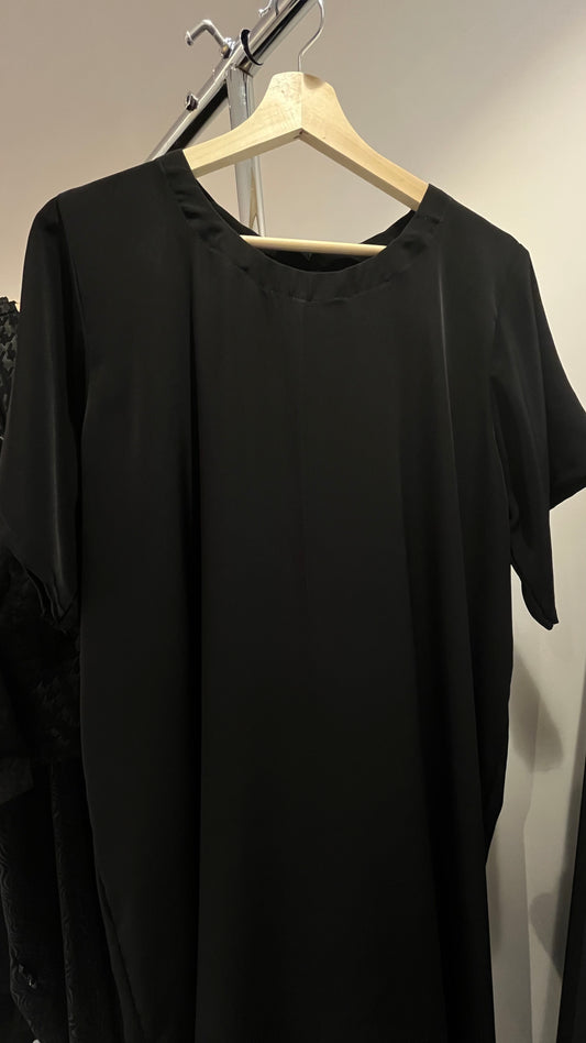 لبس  أسود ، داخلية عباية Black under Abay Dress